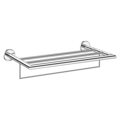 Ραφιέρα Πετσετών W60xD22xH12cm Chrome Sanco Towel racks 00911-A03
