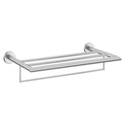 Ραφιέρα Πετσετών W60xD22xH12cm PVD Nickel Steel Sanco Towel racks 00911-PVD-11BR