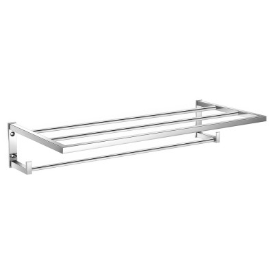 Ραφιέρα Πετσετών W60xD26.5xH11cm Chrome Sanco Towel racks 00918-A03