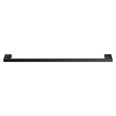 Πετσετοθήκη 60cm W60xD5.5xH2cm Black Mat Sanco Monogram 120404-60-M116