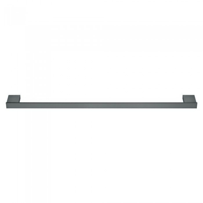 Πετσετοθήκη 60cm W60xD5.5xH2cm Anthracite Grained Sanco Monogram 120404-60-M118