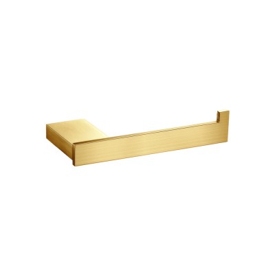 Χαρτοθήκη W15.5xD5.5xH3cm PVD Golden Brass Brushed Sanco Monogram 120406-PVD-02BR