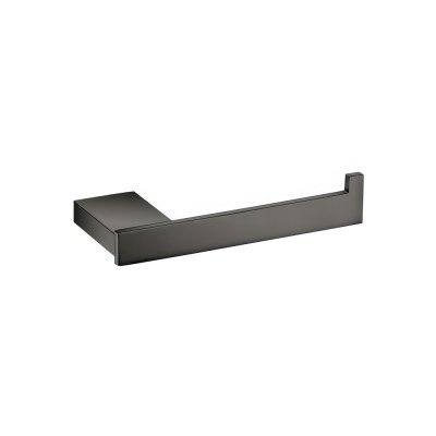 Χαρτοθήκη W15.5xD5.5xH3cm PVD Gun Metal Polished Sanco Monogram 120406-PVD-05PL