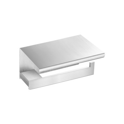 Χαρτοθήκη με καπάκι W16xD11xH9cm PVD Nickel Steel Sanco Monogram 120407-PVD-11BR