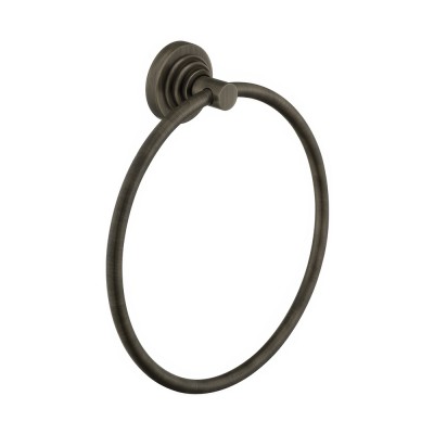 Κρίκος Μπάνιου W20.5xD5xH22.5cm Dark Bronze Mat Sanco Vintage 120509-DM25