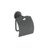 Χαρτοθήκη με καπάκι W14xD7.5xH13cm Anthracite Grained Sanco Vintage 120517-M118