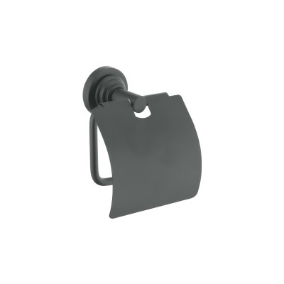 Χαρτοθήκη με καπάκι W14xD7.5xH13cm Anthracite Grained Sanco Vintage 120517-M118