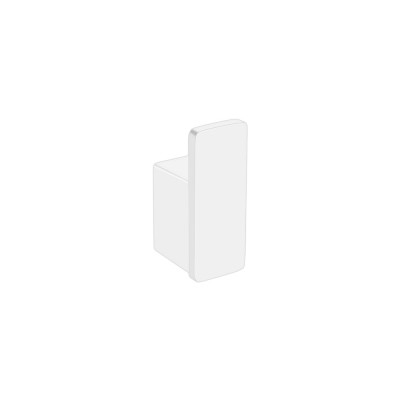 Άγκιστρο Μονό Μπάνιου W2.5xD3.5xH6.5cm White Mat Sanco Agora 120608-M101
