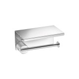 Χαρτοθήκη με καπάκι W16xD11xH8cm Chrome Sanco Lithos 121107-A03