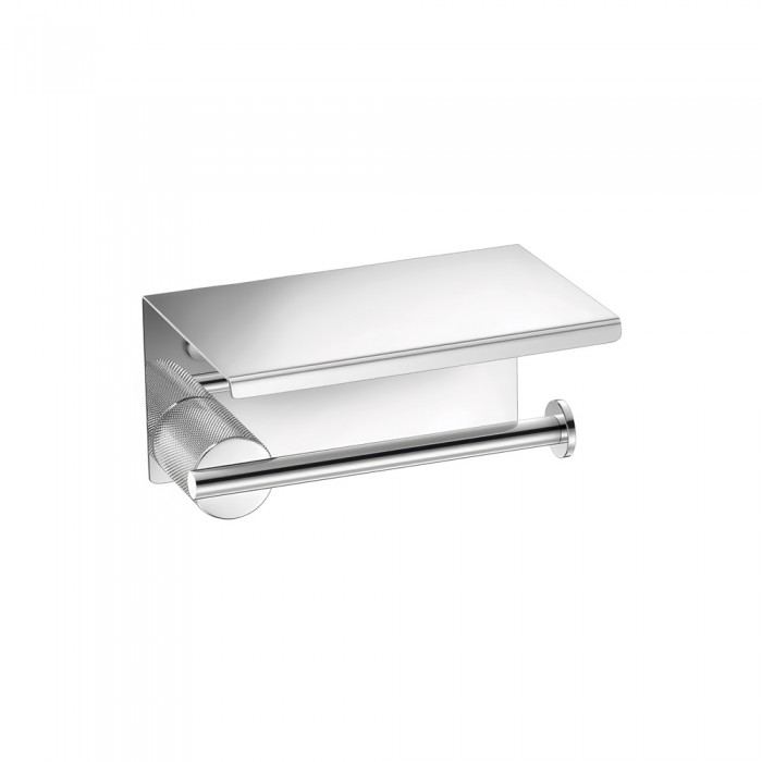 Χαρτοθήκη με καπάκι W16xD11xH8cm Chrome Sanco Lithos 121107-A03