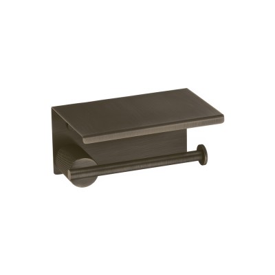 Χαρτοθήκη με καπάκι W16xD11xH8cm Dark Bronze Mat Sanco Lithos 121107-DM25