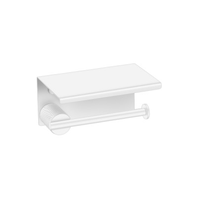Χαρτοθήκη με καπάκι W16xD11xH8cm White Mat Sanco Lithos 121107-M101