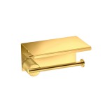 Χαρτοθήκη με καπάκι W16xD11xH8cm PVD Golden Brass Polished Sanco Lithos 121107-PVD-02PL