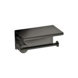 Χαρτοθήκη με καπάκι W16xD11xH8cm PVD Gun Metal Polished Sanco Lithos 121107-PVD-05PL