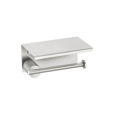 Χαρτοθήκη με καπάκι W16xD11xH8cm PVD Nickel Steel Sanco Lithos 121107-PVD-11BR