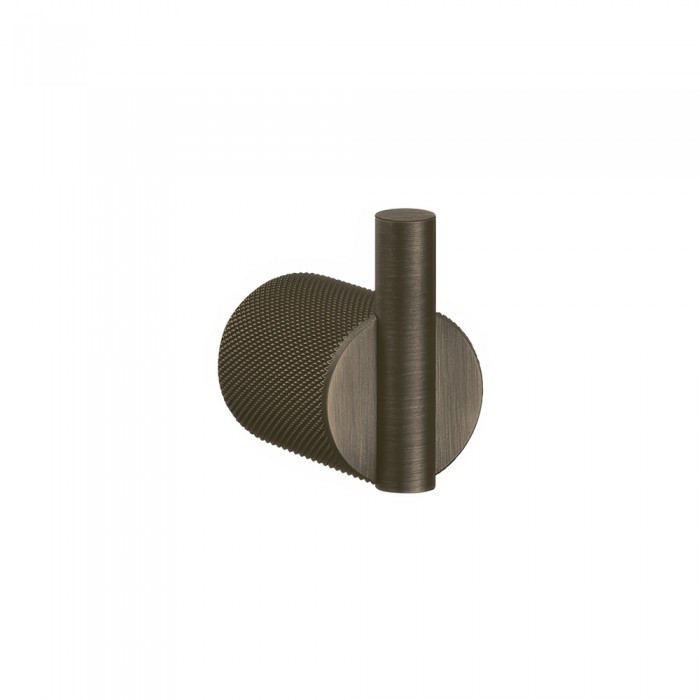 Άγκιστρο Μονό Μπάνιου W3.6xD5.5xH5.5cm Dark Bronze Mat Sanco Lithos 121108-DM25