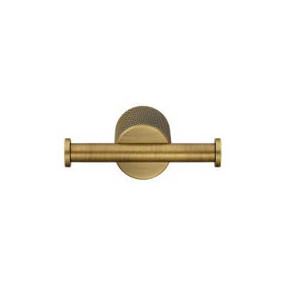 Άγκιστρο Διπλό Μπάνιου W10xD6xH3.6cm Bronze Mat Sanco Lithos 121118-M25