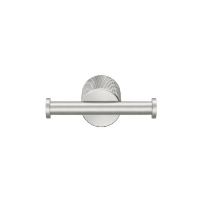 Άγκιστρο Διπλό Μπάνιου W10xD6xH3.6cm PVD Nickel Steel Sanco Lithos 121118-PVD-11BR