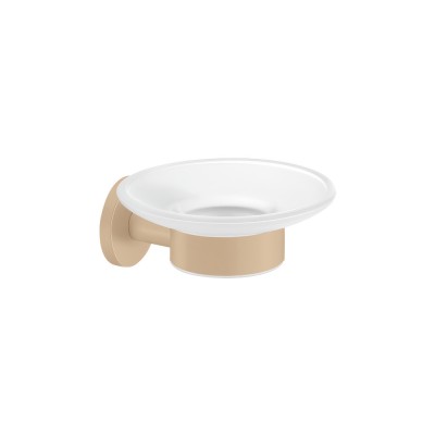 Επιτοίχια Σαπουνοθήκη W12.5xD14xH6cm Mocha Mat Sanco Gaea 121202-M103