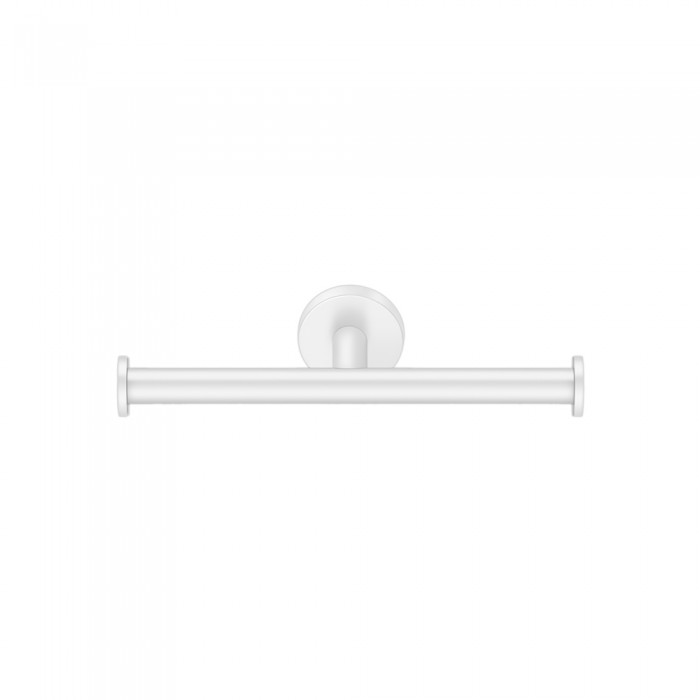 Διπλή Χαρτοθήκη W25xD8xH5.5cm White Mat Sanco Gaea 121226-M101