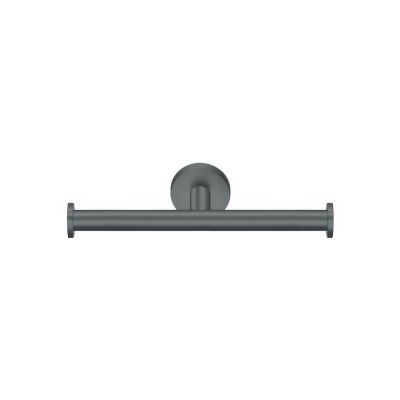 Διπλή Χαρτοθήκη W25xD8xH5.5cm Anthracite Grained Sanco Gaea 121226-M118