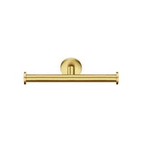 Διπλή Χαρτοθήκη W25xD8xH5.5cm PVD Golden Brass Brushed Sanco Gaea 121226-PVD-02BR