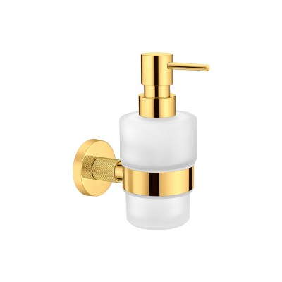 Επιτοίχιο Ντισπένσερ W7xD11xH15.5cm PVD Golden Brass Polished Sanco Dorian 121322-PVD-02PL