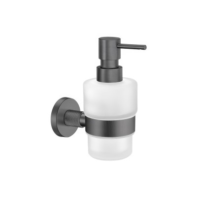 Επιτοίχιο Ντισπένσερ W7xD11xH15.5cm PVD Gun Metal Brushed Sanco Dorian 121322-PVD-05BR