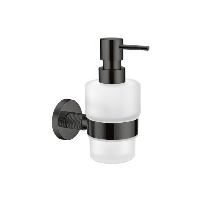 Επιτοίχιο Ντισπένσερ W7xD11xH15.5cm PVD Gun Metal Polished Sanco Dorian 121322-PVD-05PL