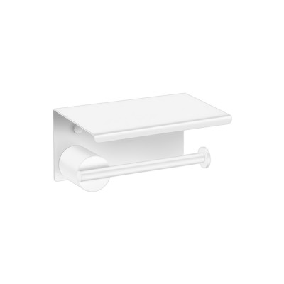 Χαρτοθήκη με καπάκι W16xD11xH8cm White Mat Sanco Elysian 121407-M101
