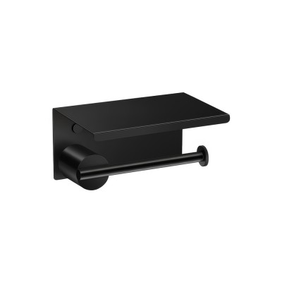 Χαρτοθήκη με καπάκι W16xD11xH8cm Black Mat Sanco Elysian 121407-M116