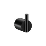 Άγκιστρο Μονό Μπάνιου W4xD5.5xH5.5cm Black Mat Sanco Elysian 121408-M116