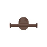 Άγκιστρο Διπλό Μπάνιου W10xD6xH4cm Wenge Grained Sanco Elysian 121418-A75