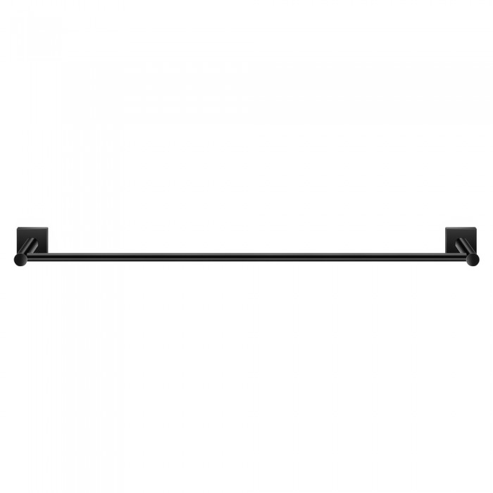 Πετσετοθήκη 60cm W60xD6xH4cm Black Mat Sanco Tempo 14004-M116