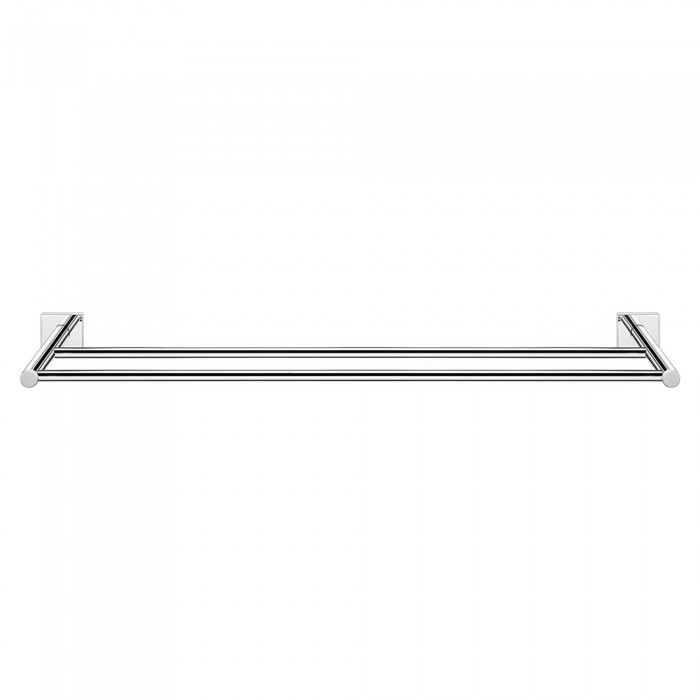 Πετσετοθήκη Διπλή 60cm W60xD11xH4cm Chrome Sanco Tempo 14005-A03
