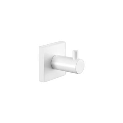 Άγκιστρο Μονό Μπάνιου W4xD4.5xH4cm White Mat Sanco Tempo 14008-M101