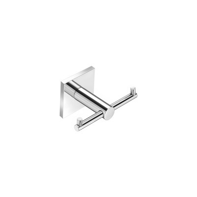 Άγκιστρο Διπλό Μπάνιου W9xD5.5xH4cm Chrome Sanco Tempo 14068-A03