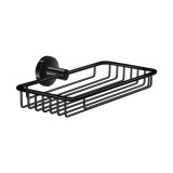Επιτοίχια Σπογγοθήκη W22xD13xH5cm Black Mat Sanco Twist 14303-M116