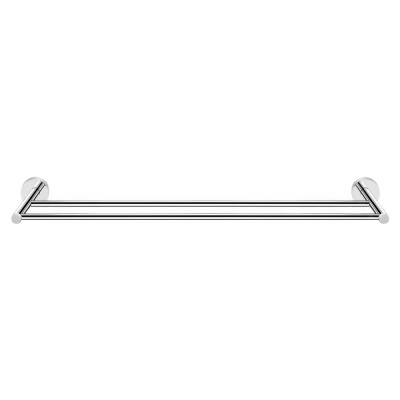 Πετσετοθήκη Διπλή 60cm W60xD11xH5cm Chrome Sanco Twist 14305-A03