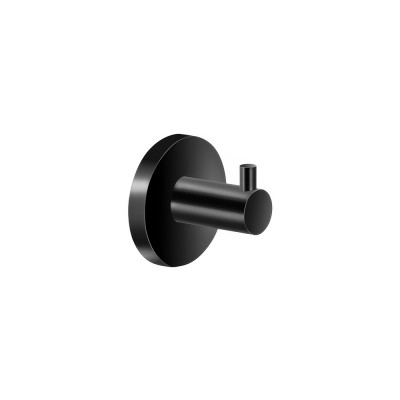 Άγκιστρο Μονό W5xD4.5xH5cm Black Mat Sanco Twist 14308-M116