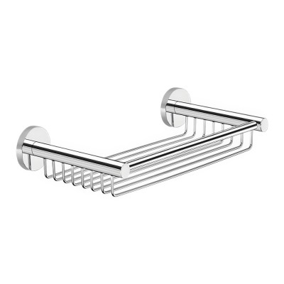 Επιτοίχια Σπογγοθήκη W31xD13xH6cm Chrome Sanco Twist 14343-A03