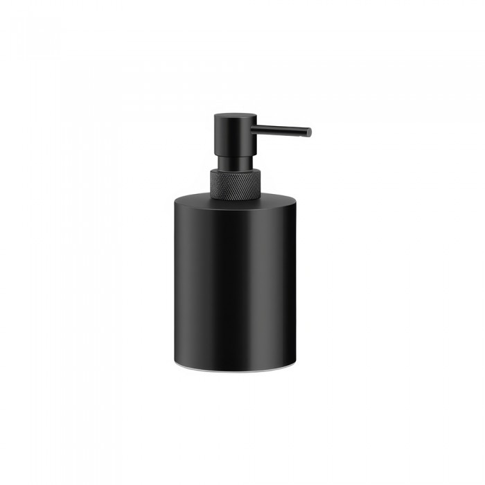 Επικαθήμενο Ντισπένσερ 350ml W8xD8xH15.5cm Black Mat Sanco Lithos 190356-M116