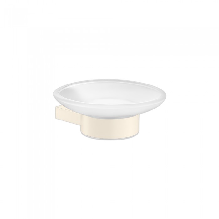 Επιτοίχια Σαπουνοθήκη W12.5xD13xH4.5cm Beige Mat Sanco Academia 21802-M102
