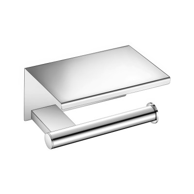 Χαρτοθήκη με καπάκι W16xD11xH9cm Chrome Sanco Academia 21807-A03