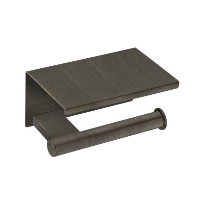 Χαρτοθήκη με καπάκι W16xD11xH9cm Dark Bronze Mat Sanco Academia 21807-DM25