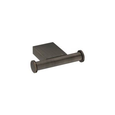 Άγκιστρο Διπλό Μπάνιου W8.5xD6.5xH2cm Dark Bronze Mat Sanco Academia 21818-DM25