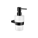 Επιτοίχιο Ντισπένσερ W7xD10.5xH15.5cm Black Mat Sanco Academia 21822-M116
