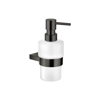 Επιτοίχιο Ντισπένσερ W7xD10.5xH15.5cm PVD Gun Metal Polished Sanco Academia 21822-PVD-05PL