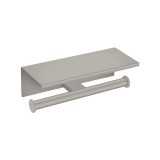 Διπλή Χαρτοθήκη με καπάκι W25xD11xΗ9cm Cement Gray Mat Sanco Academia 21827-M104