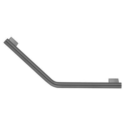 Λαβή Μπάνιου Τύπου V W47xD7xH20cm PVD Gun Metal Brushed Sanco Grab-bars 218400-PVD-05BR